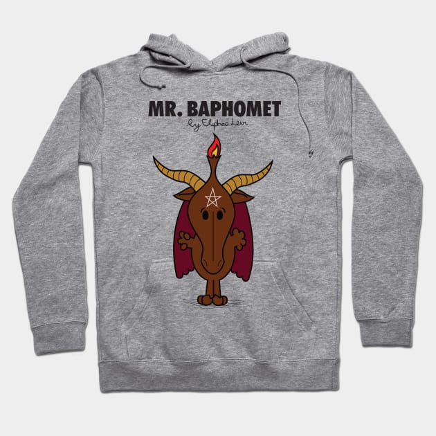 Mr Baphomet Hoodie by Tameink